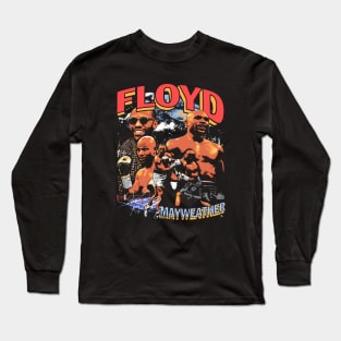 Floyd Mayweather Vintage Long Sleeve T-Shirt